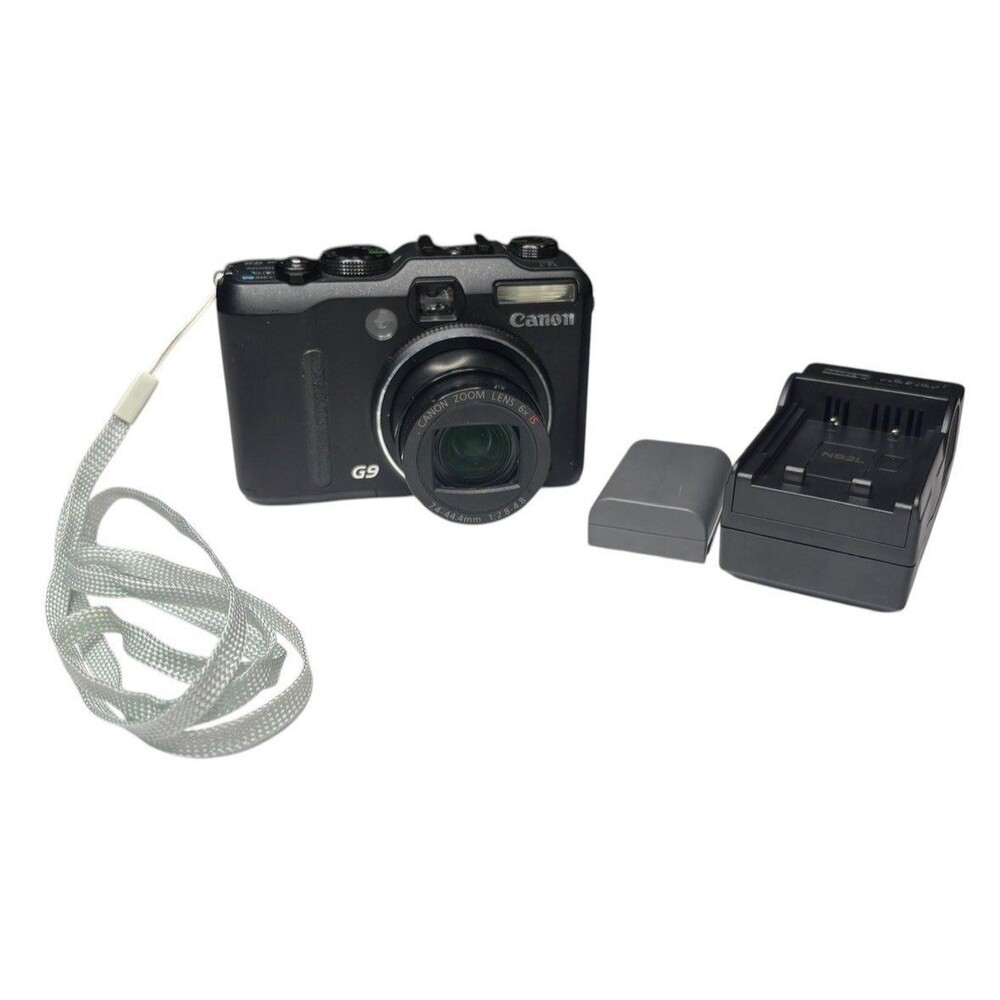 Canon PowerShot G9 12.1MP Digital Camera 6x Optical Zoom PC1250